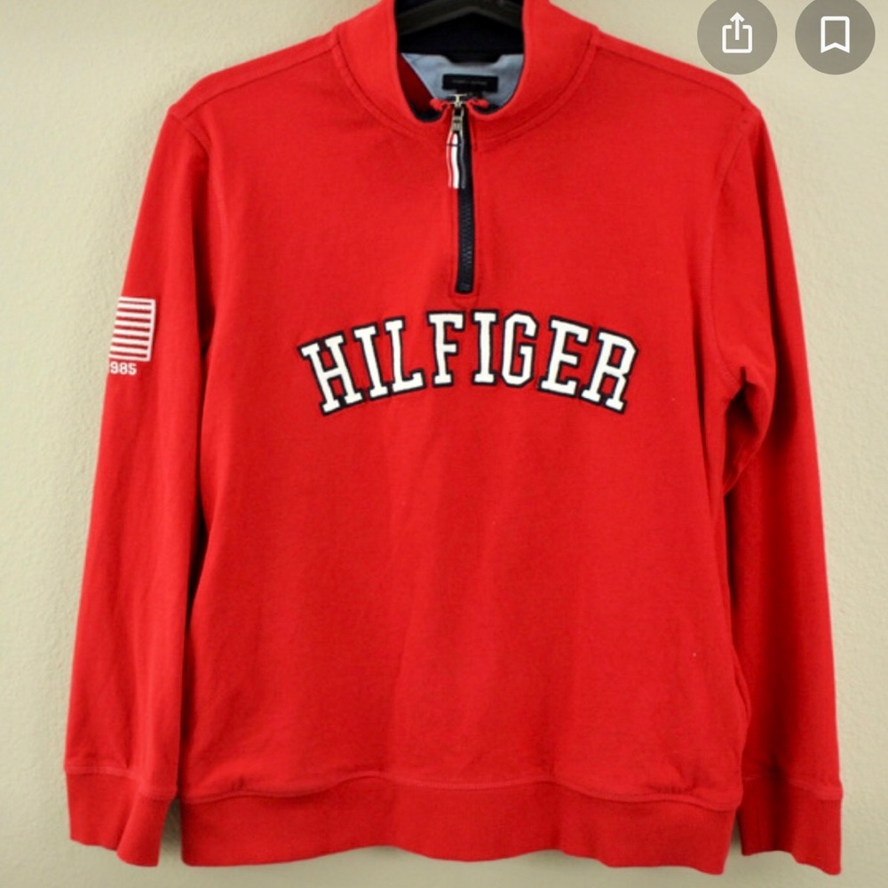 TOMMY HILFIGER: Quarter Half Zip, Boy long Sleeve
